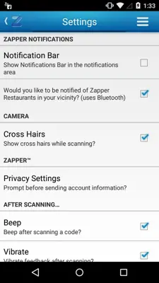 Zapper android App screenshot 3